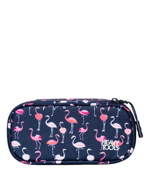 Penar cu imprimeu flamingo, albastru - Heavy Tools Eirobi25