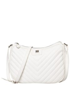 Geantă crossbody femei, alb - Heavy Tools Elbea
