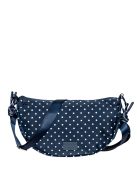 Geantă crossbody femei, buline, albastru - Heavy Tools Eldu25