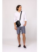 Geantă de umăr bărbați, negru - Heavy Tools Erain