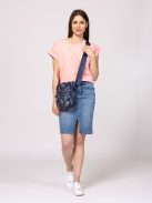 Geantă crossbody femei, imprimeu, albastru - Heavy Tools Etorp25
