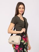 Geantă crossbody femei, bej - Heavy Tools Evonne
