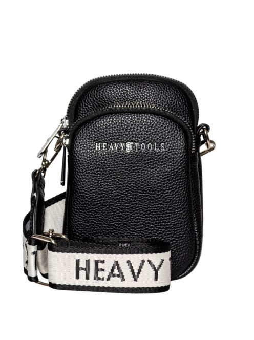 Geantă crossbody femei, mic, negru - Heavy Tools Ezex
