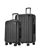 Troler cabină și troler mare cu 4 roți, negru - Bontour Vertical