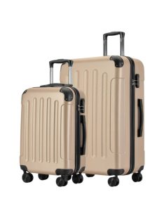   Troler cabină și troler mare cu 4 roți, șampanie - Bontour Vertical