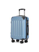 Set troler din 3 piese, 4 roți, albastru glaciar - Bontour Vertical